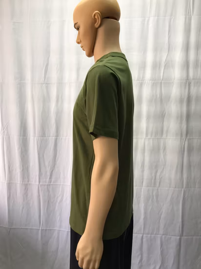 Comercio al por mayor de hombres personalizados Camiseta ST Ropa Camisetas con logotipo de impresión bordada Pima 100% algodón T